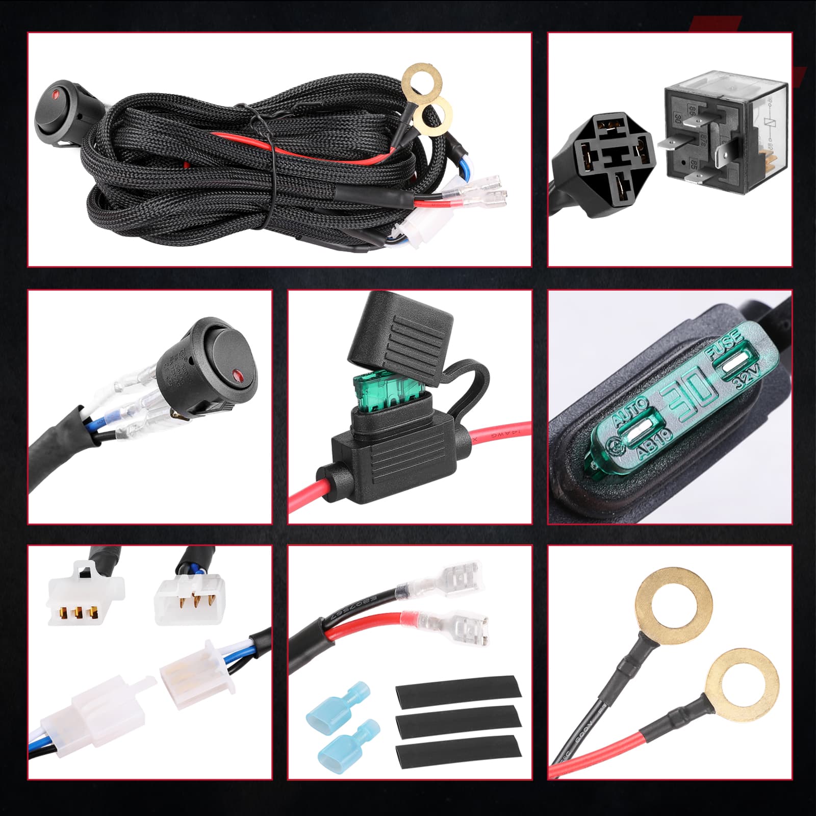 1 lead wiring harness for truck