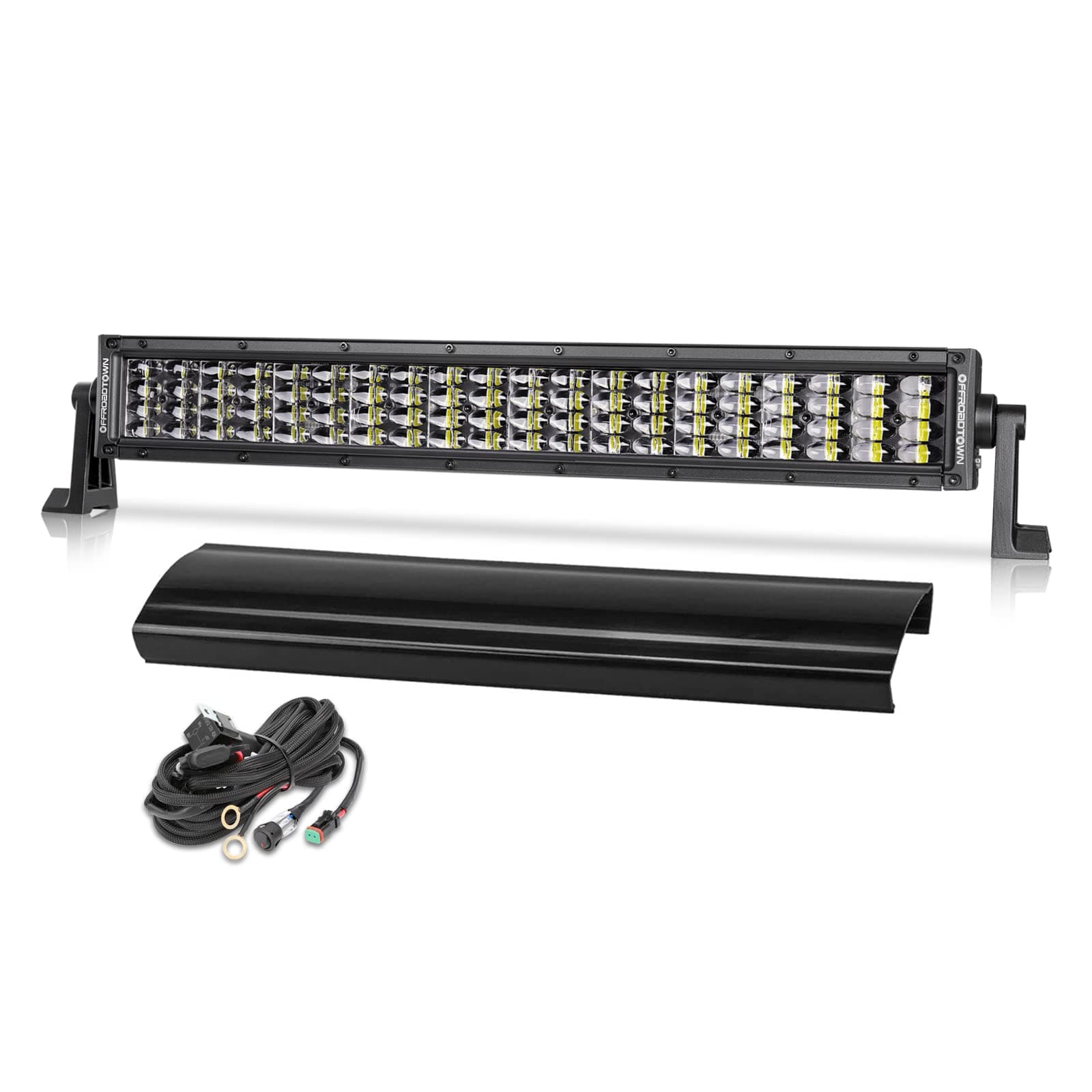 20INCH 160W QUAD ROW LED LIGHT BAR WHITE