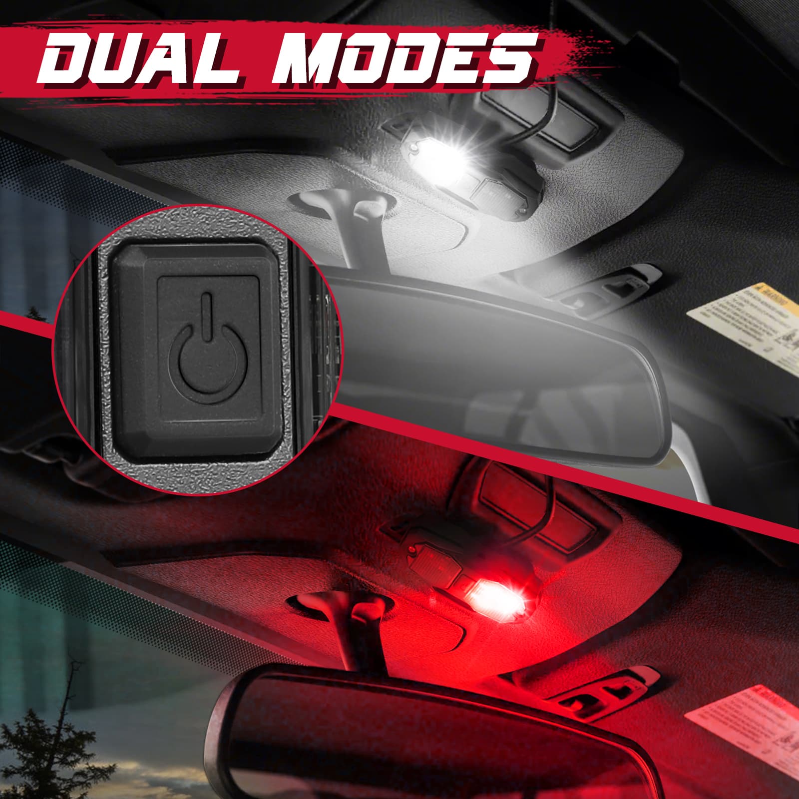 Universal Roll Bar LED Dome Light