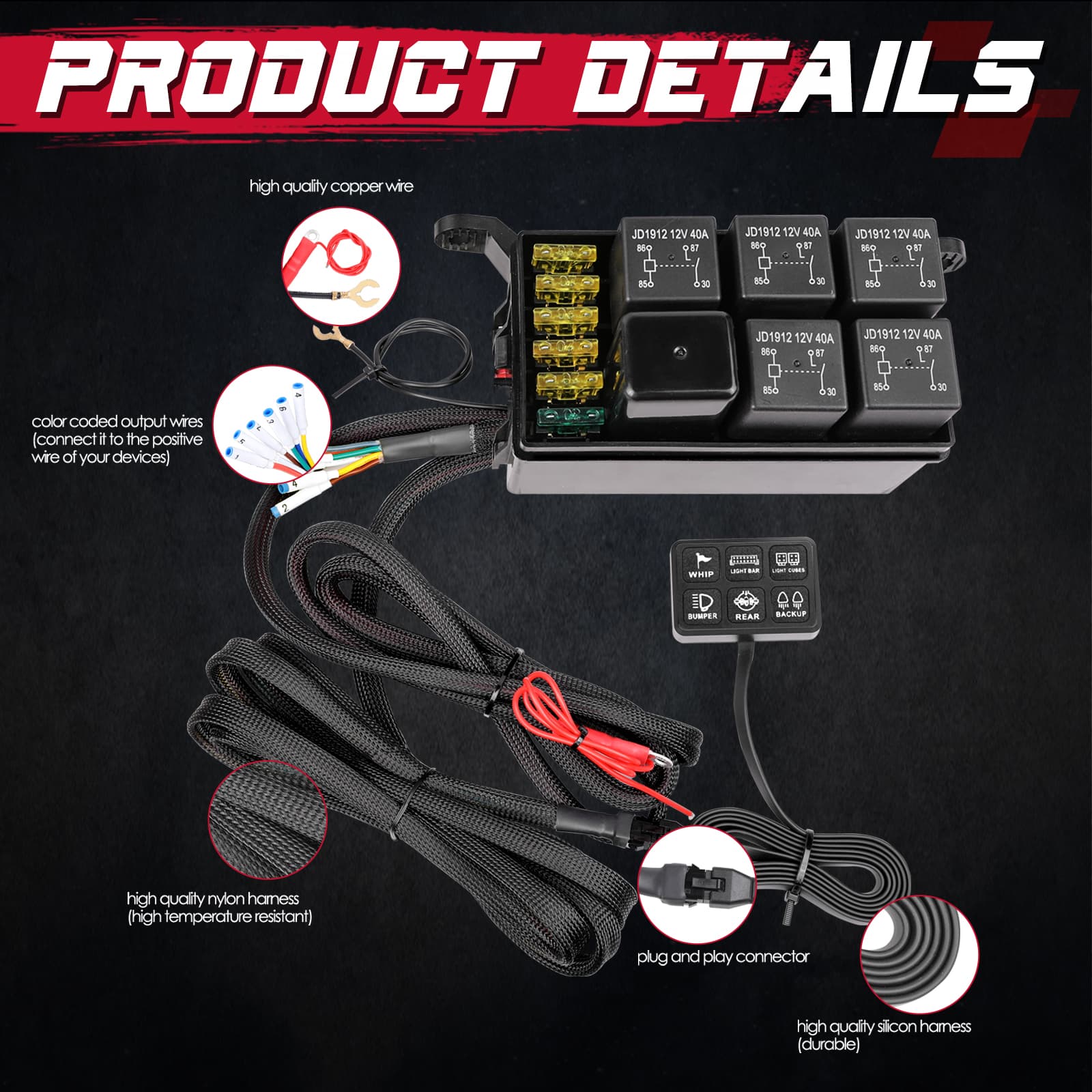 button switch box for marine