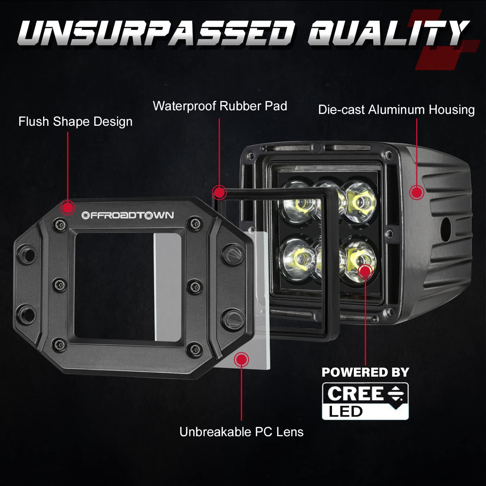flush mount led lights
