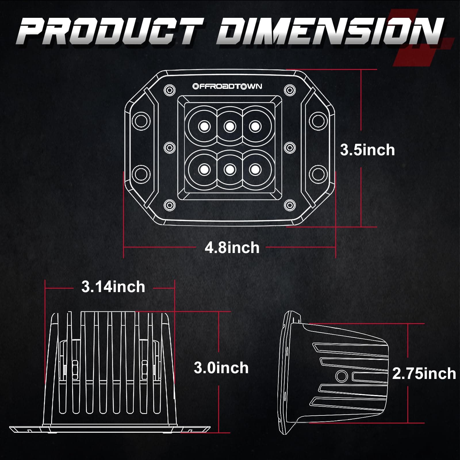 flush mount led lights