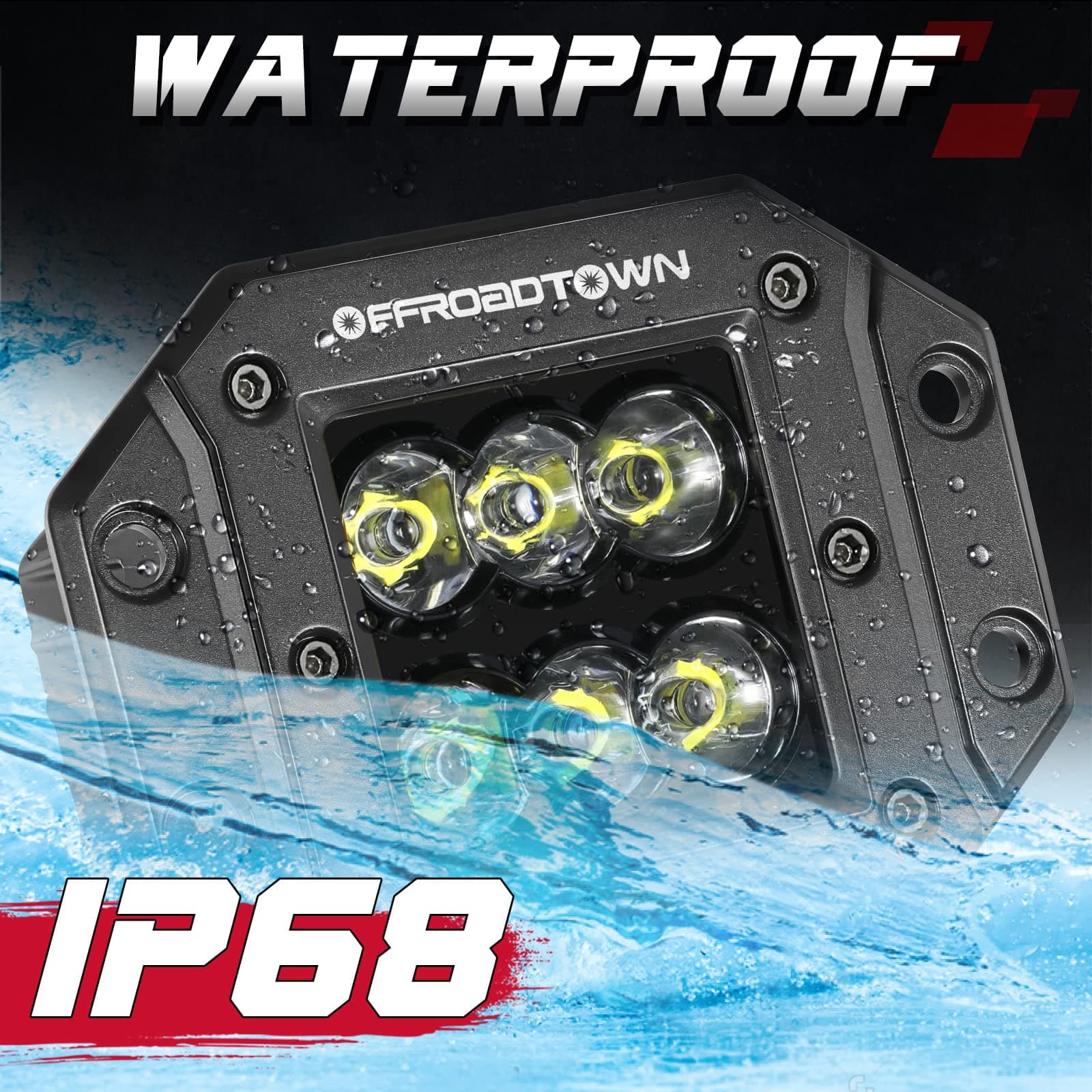 flush mount led pods