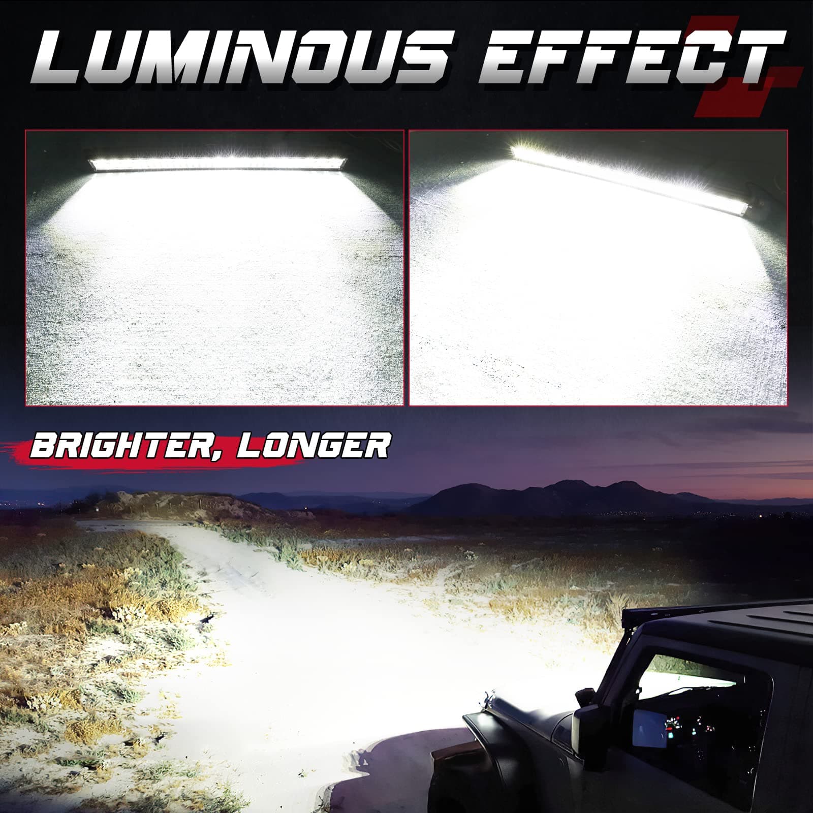 led driving light for utv