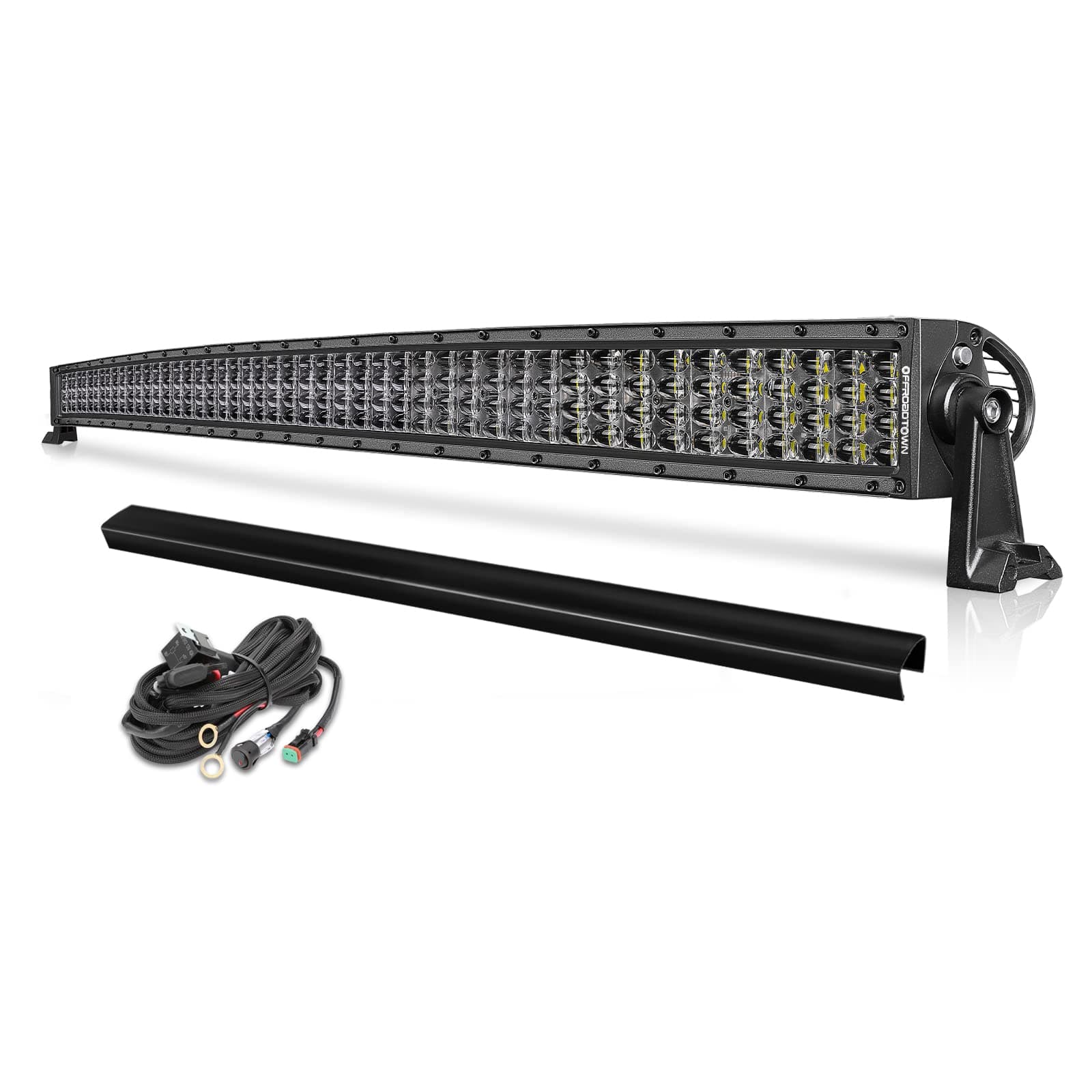 50INCH 384W QUAD ROW CURVED LED LIGHT BAR WHITE