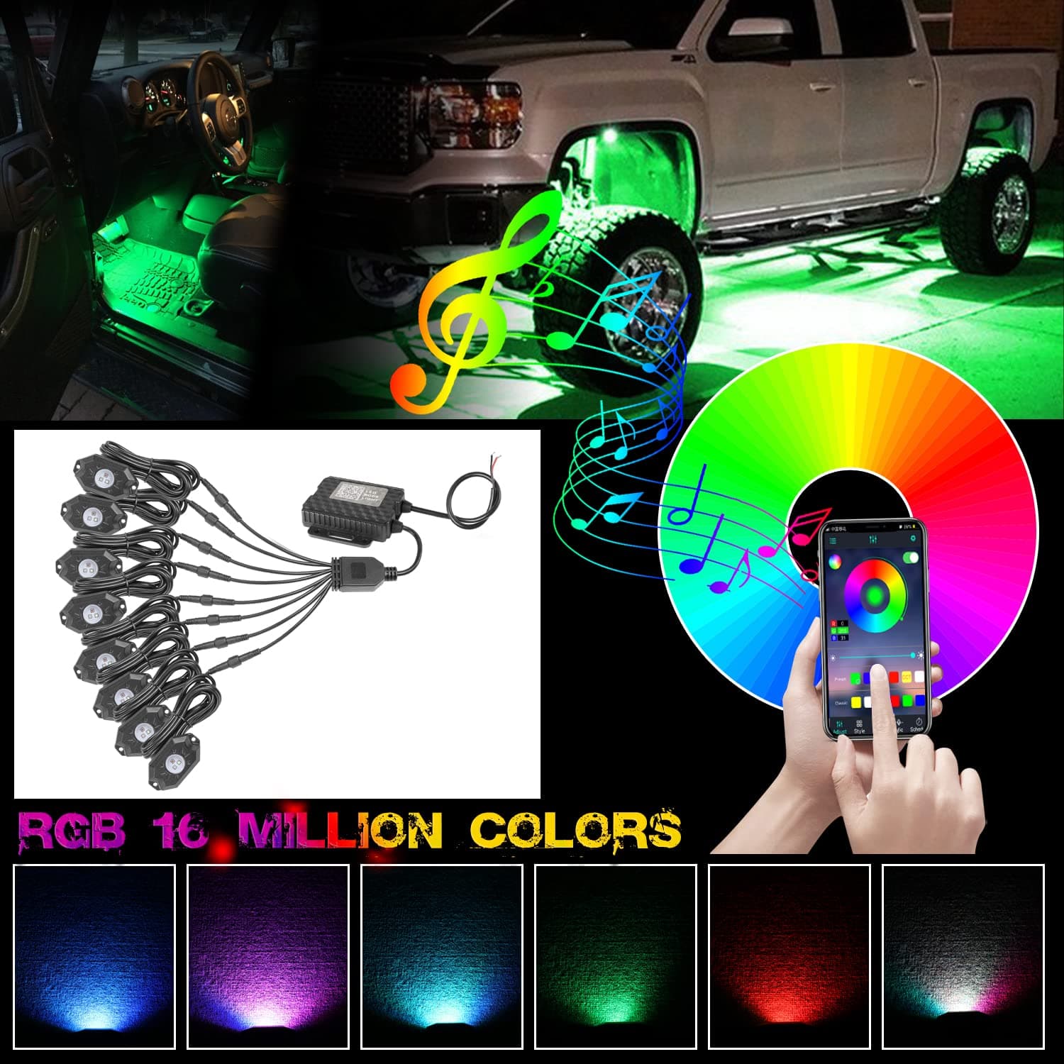 led rock lights