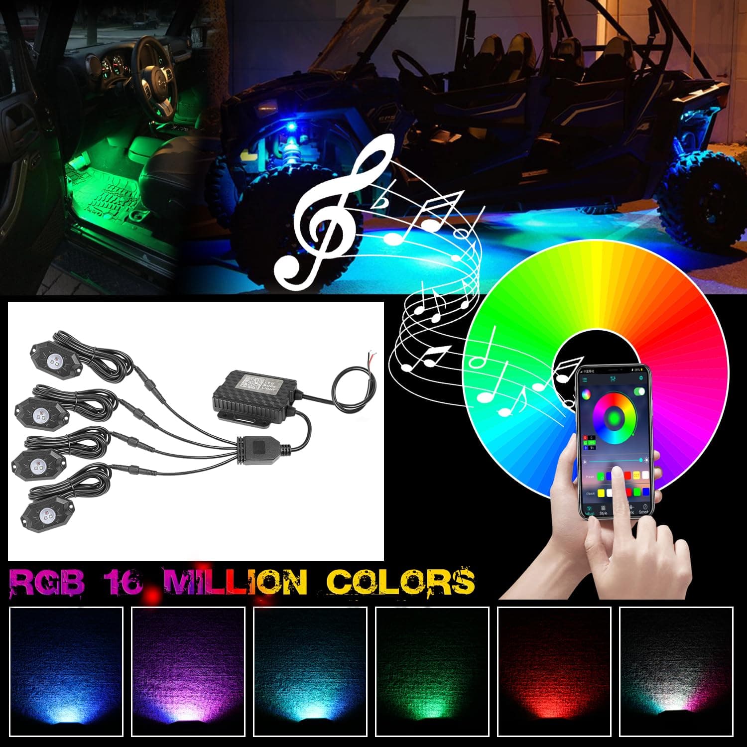 led rock lights