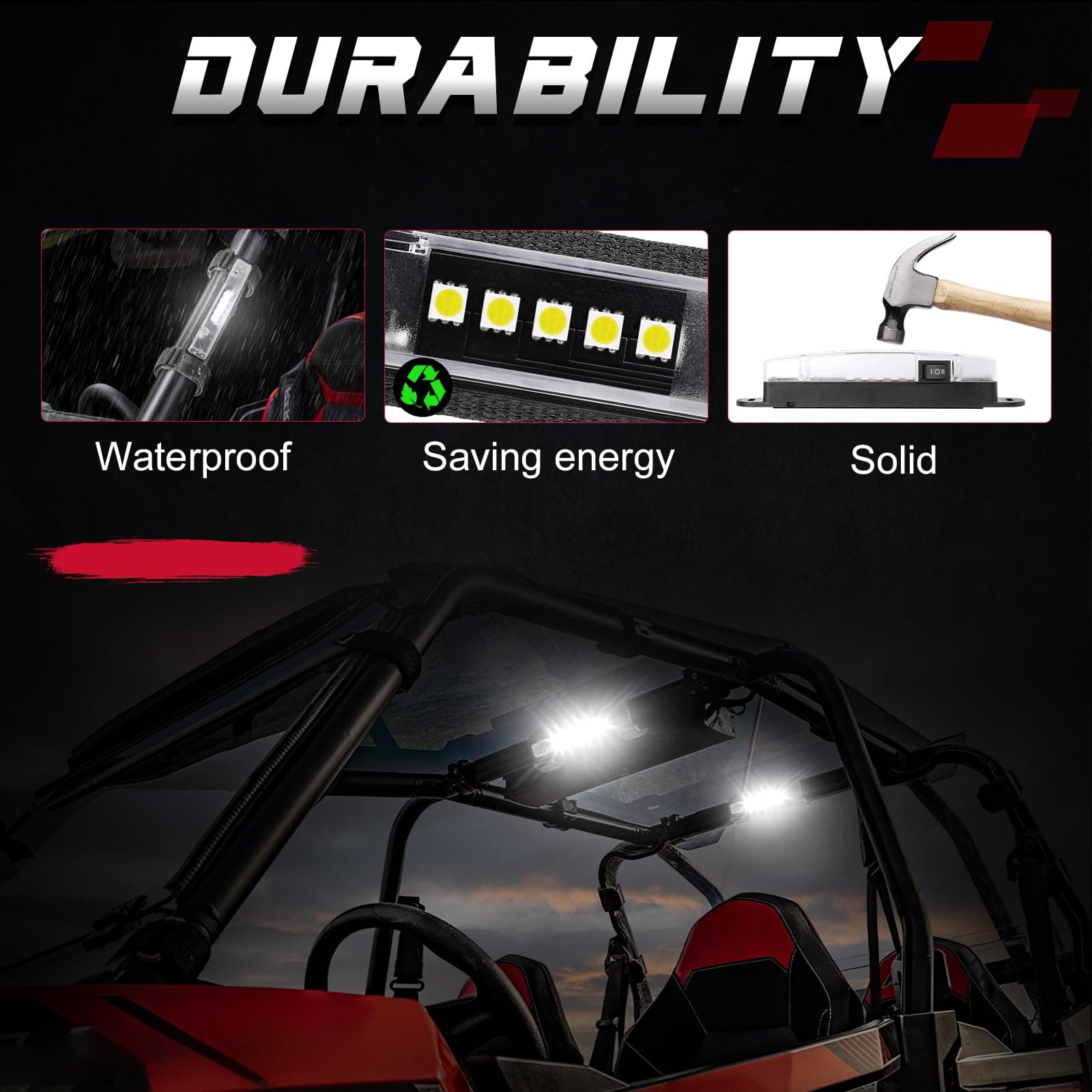 led utv dome light