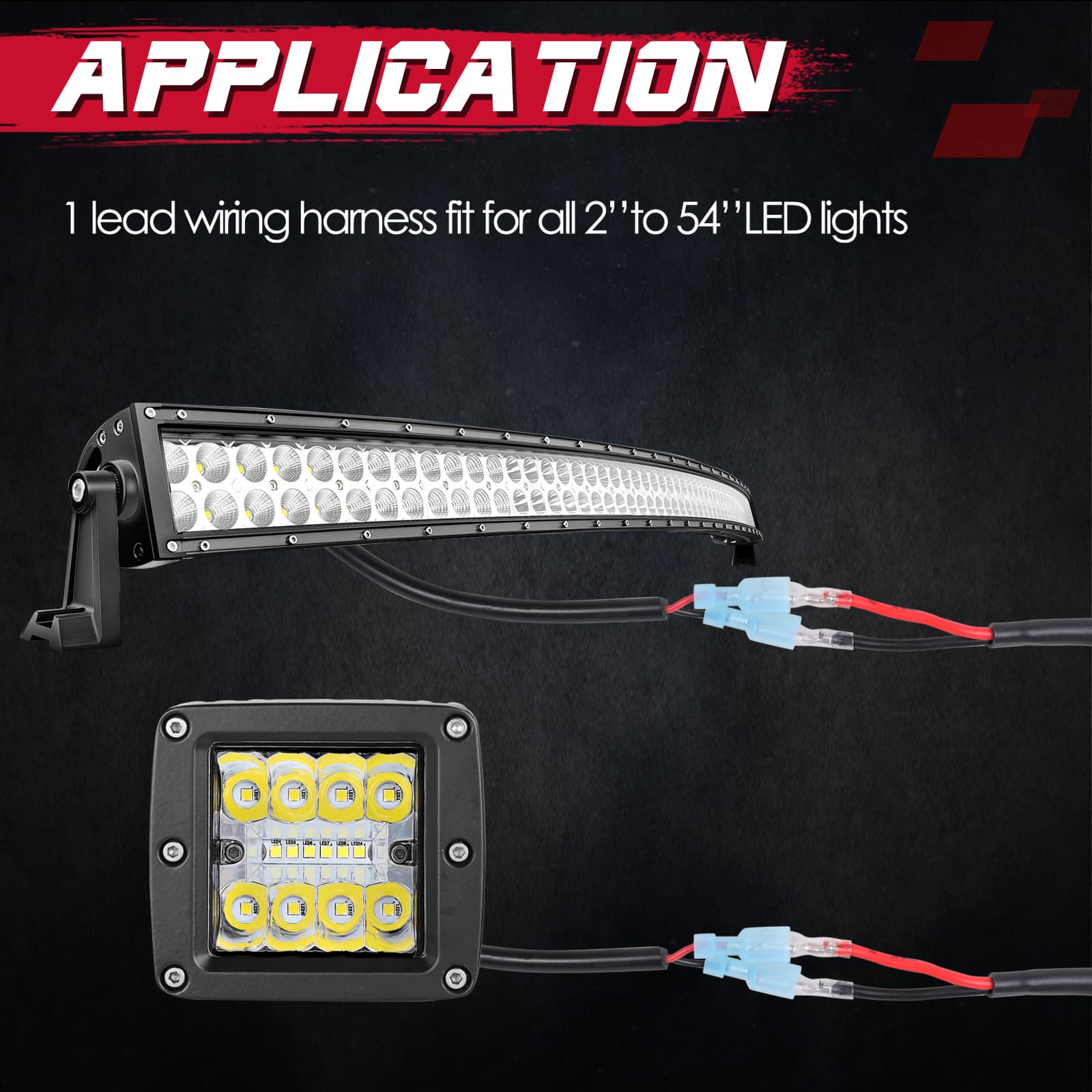 light bar wiring harness