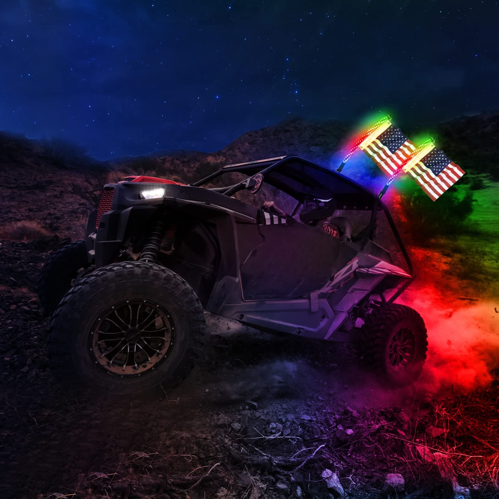 lighted whips