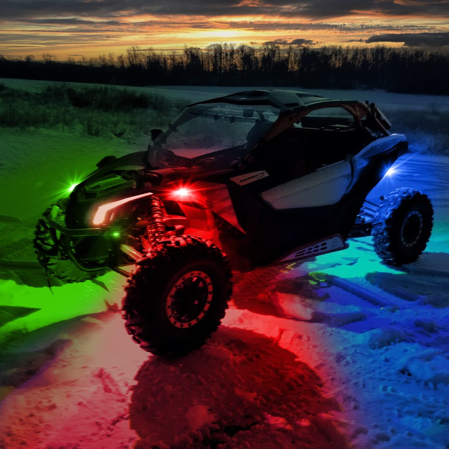 rgb rock light