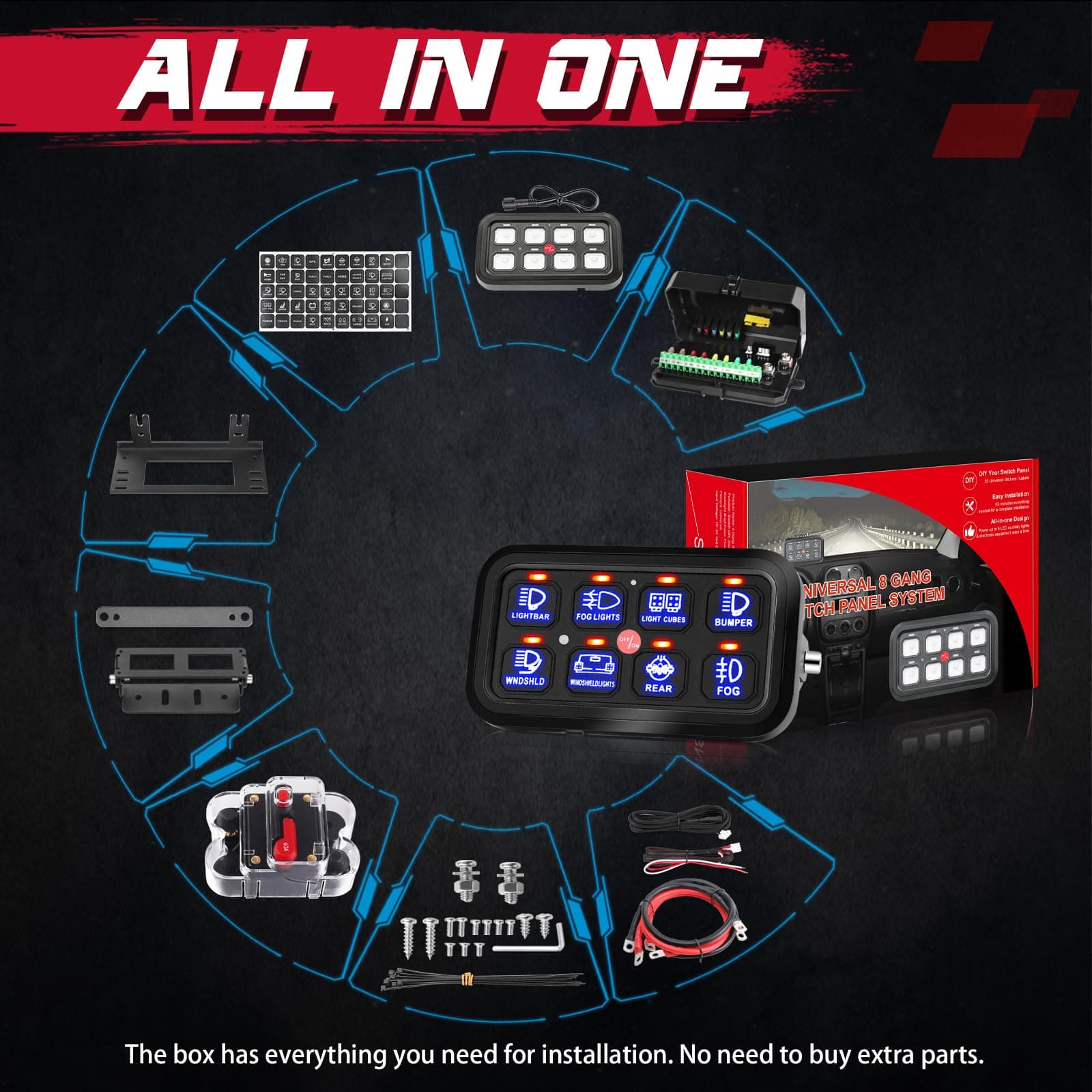 switch panel for jeep