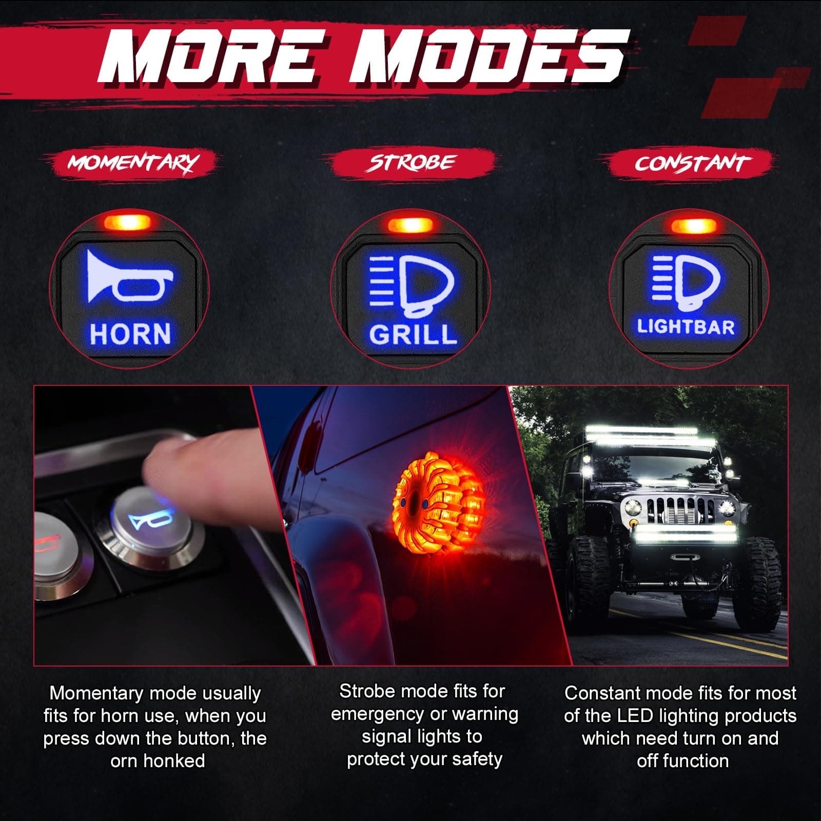 switch panel for truck