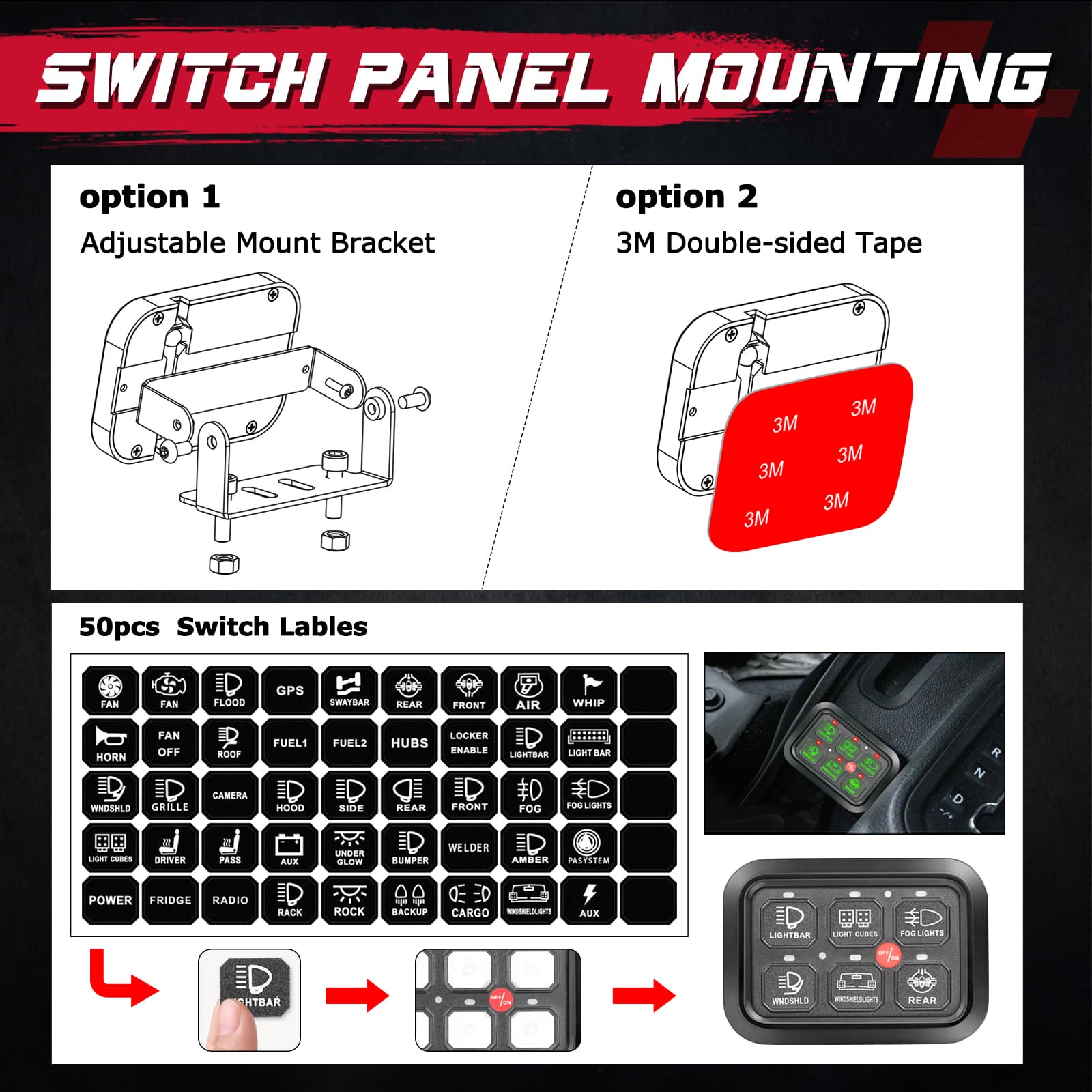 switch pods for trucks