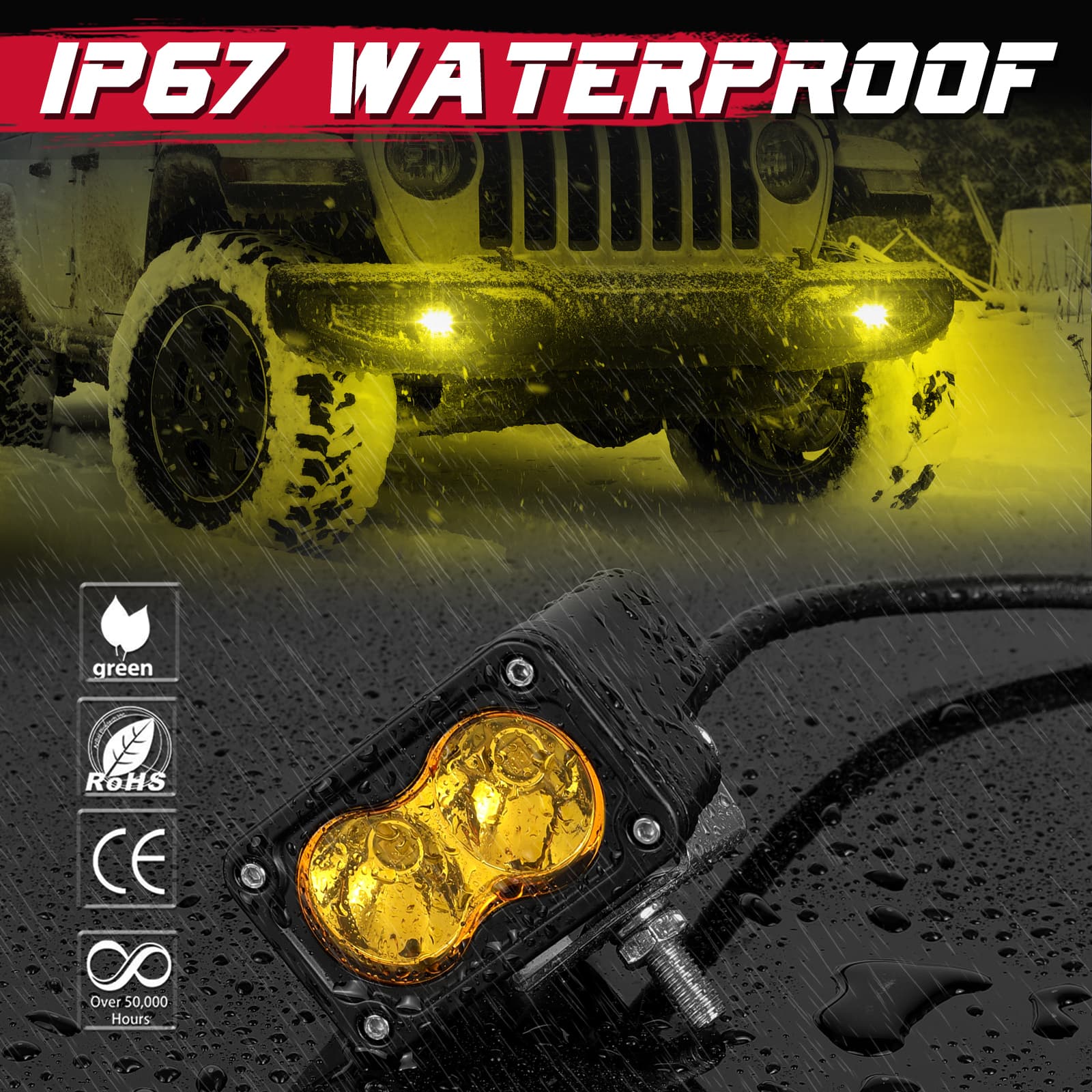 yellow fog lights for trucks