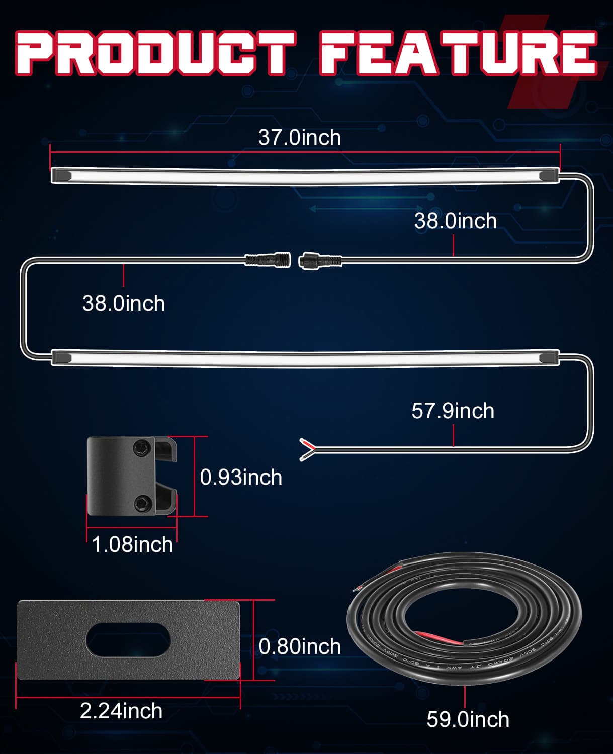 led grille light bar