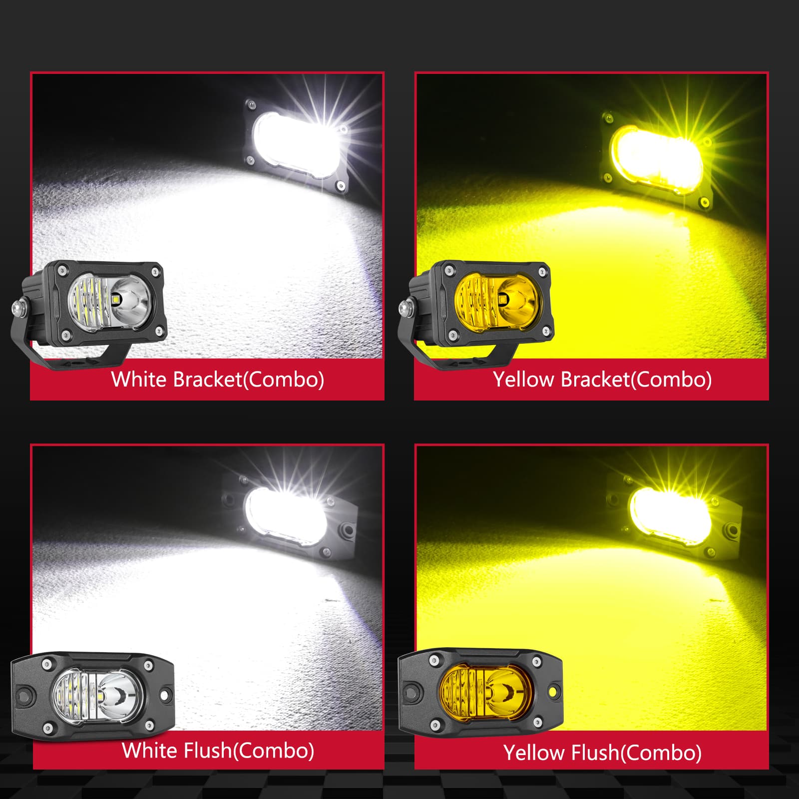 3 inch led pods