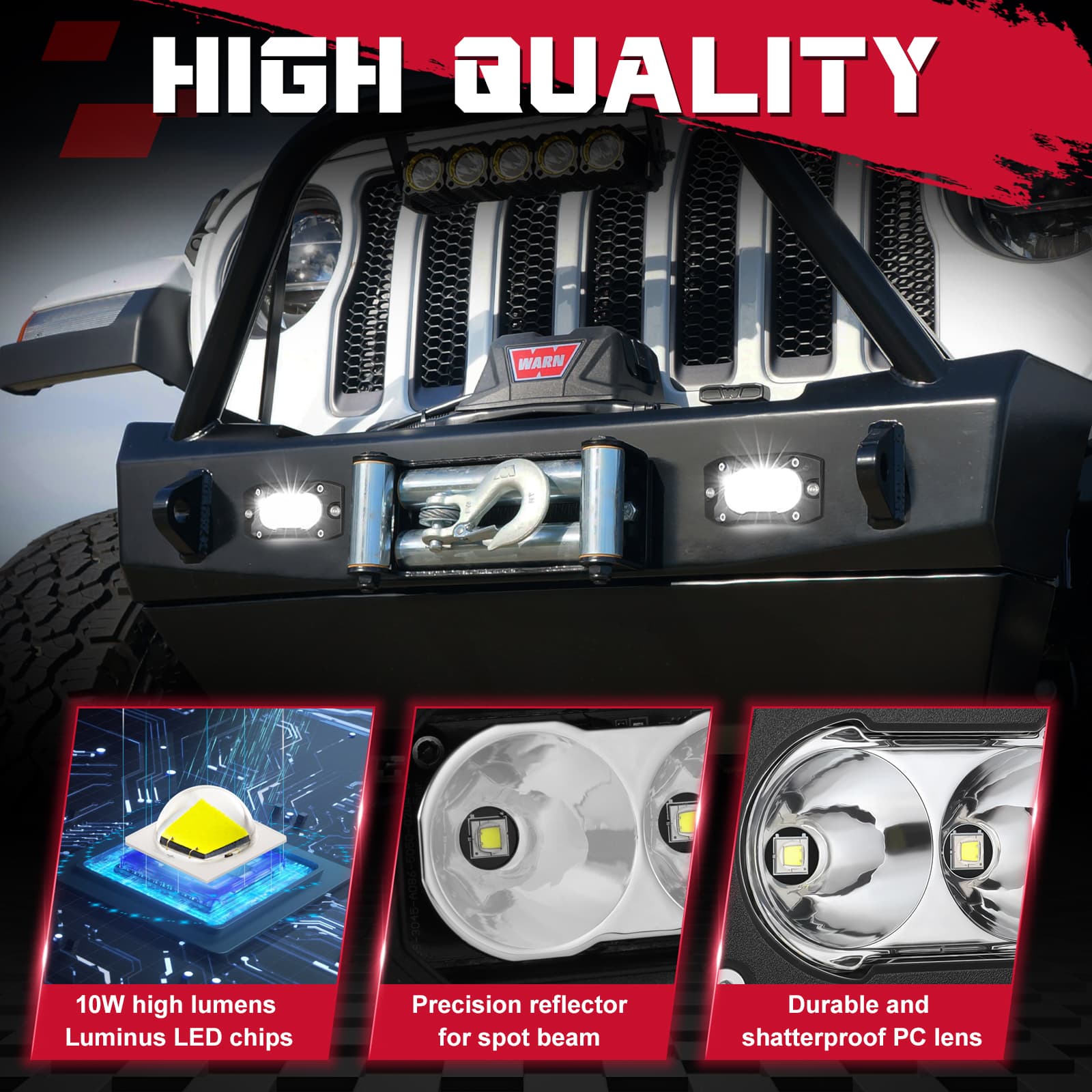 3in reverse lights
