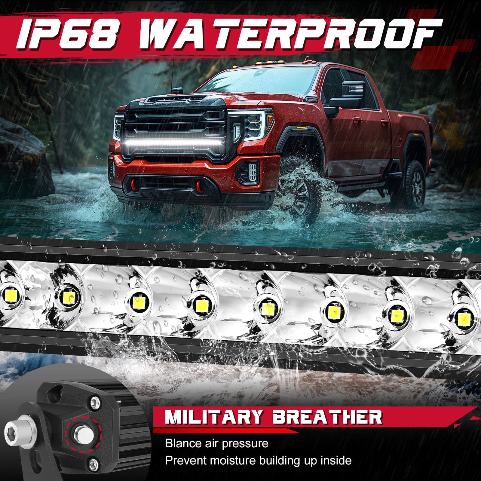 Single Row LED Light Bars