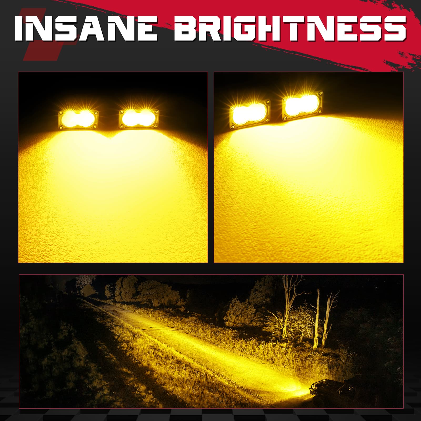 amber led light bar
