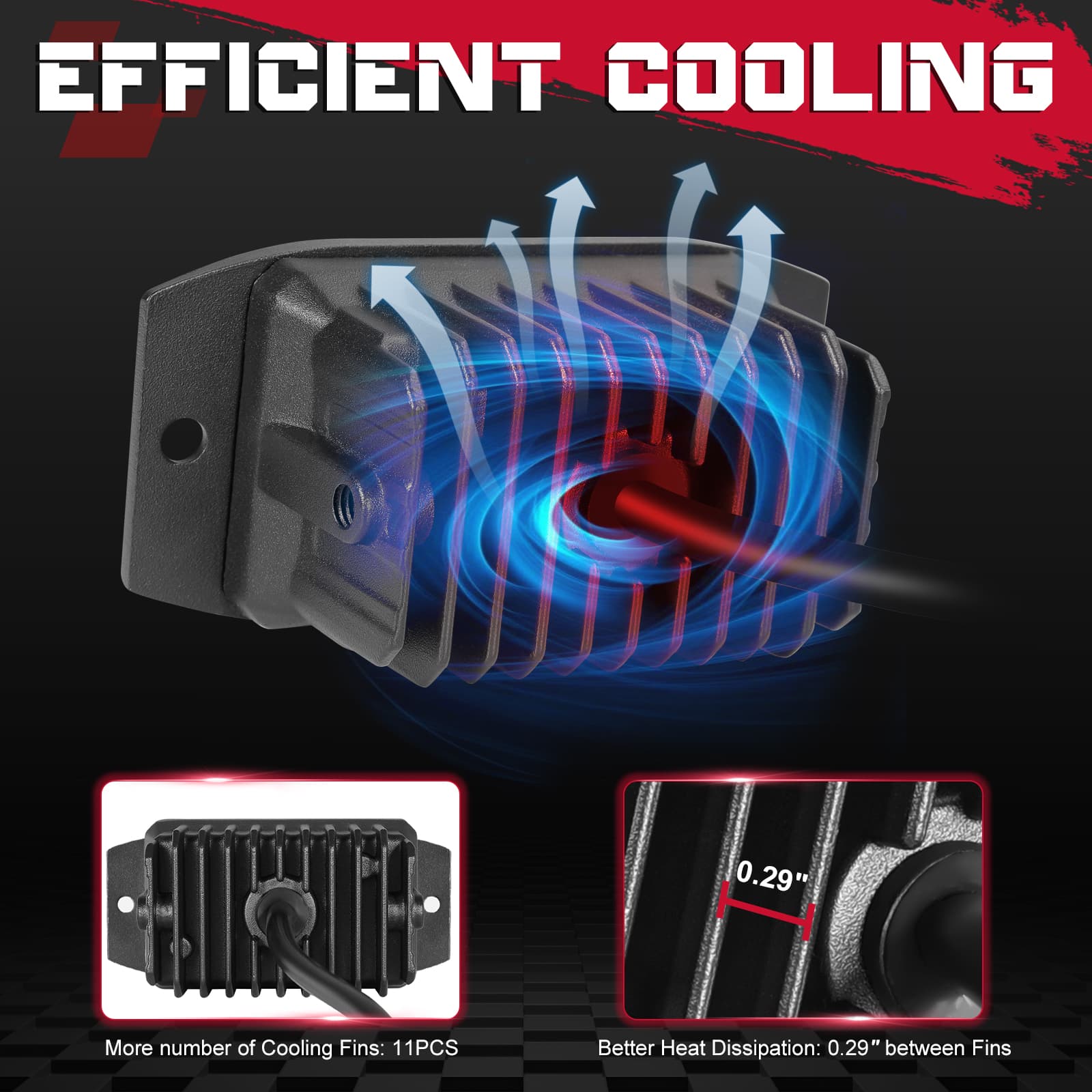 flush mount fog lights for trucks