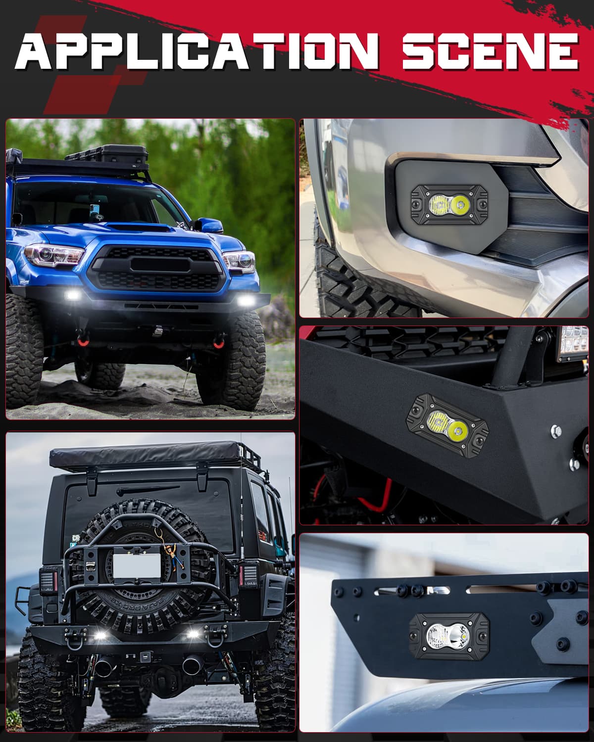 led pods flush mount