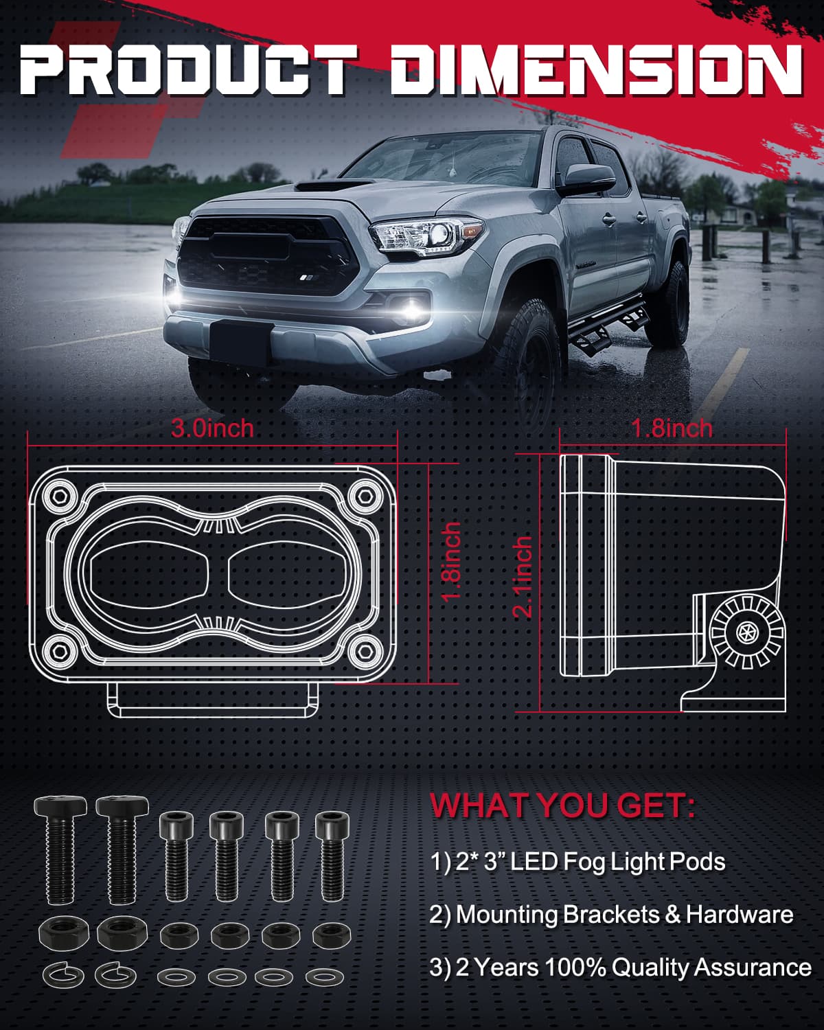 sae led fog lights