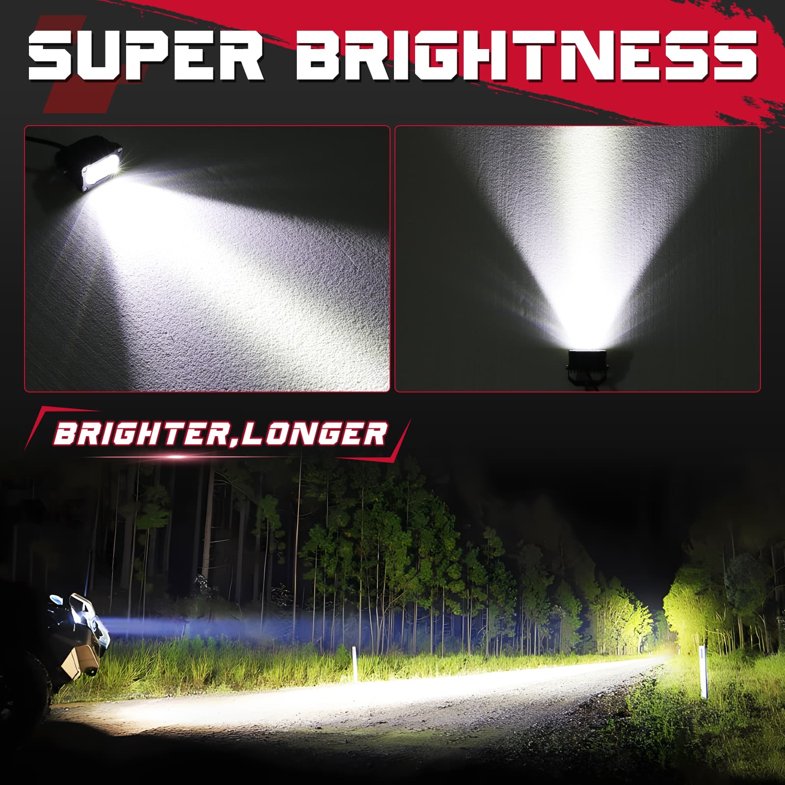 spot off road small LED fog light