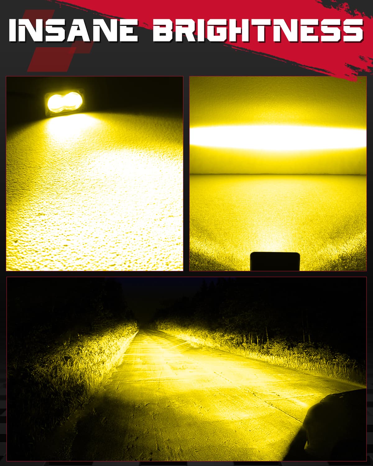 yellow fog lights