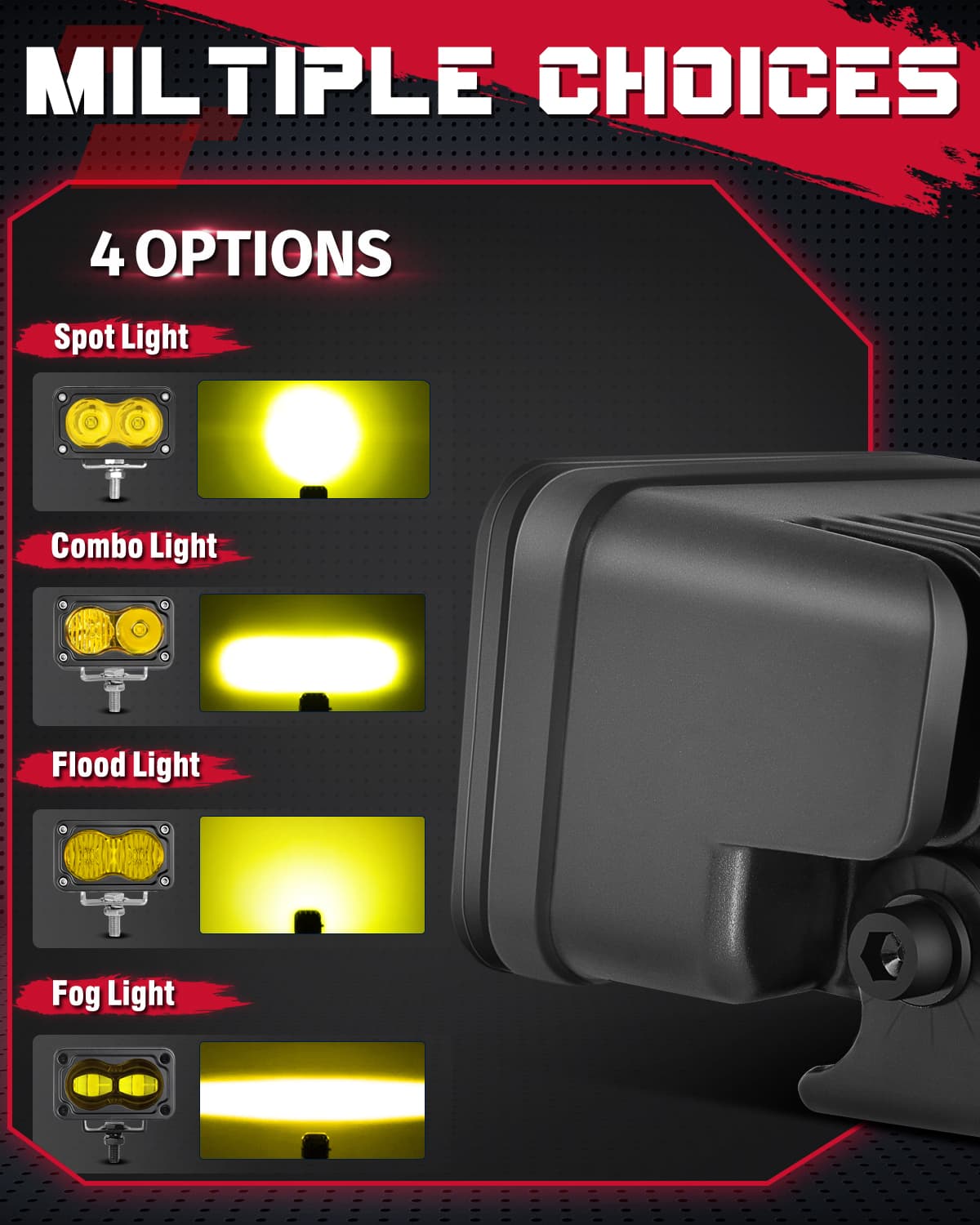 yellow pod lights