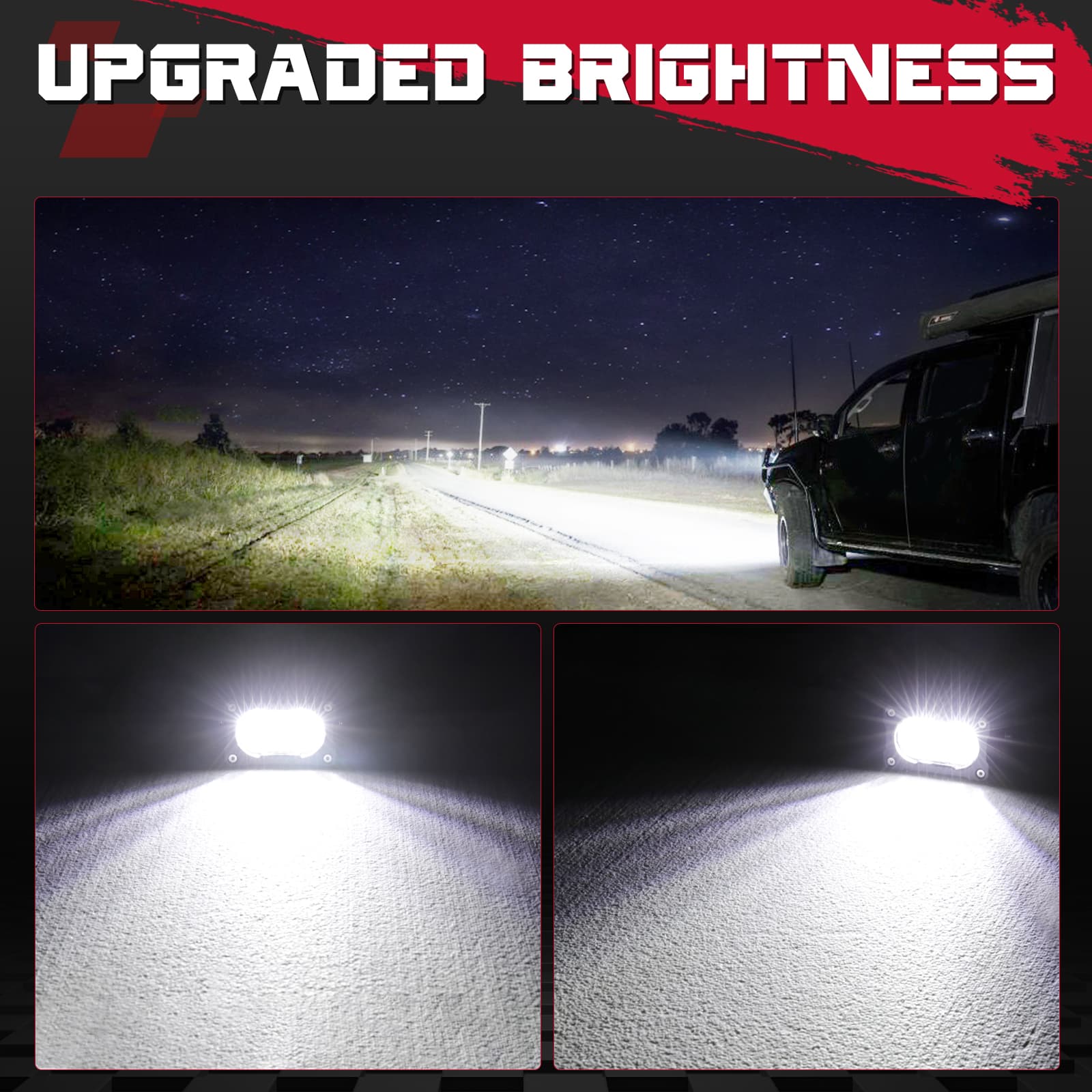 3 small led led light bar