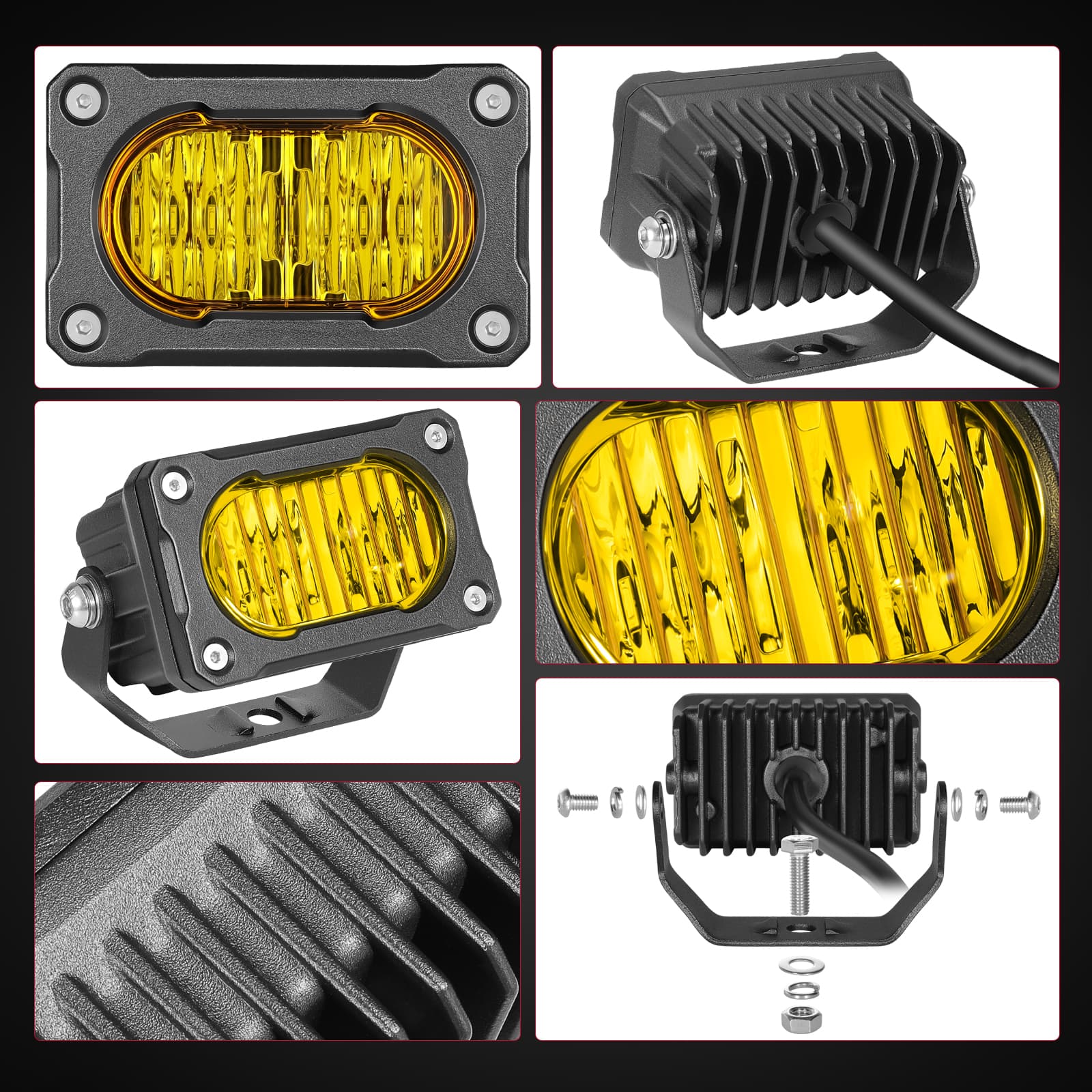 amber led light bars