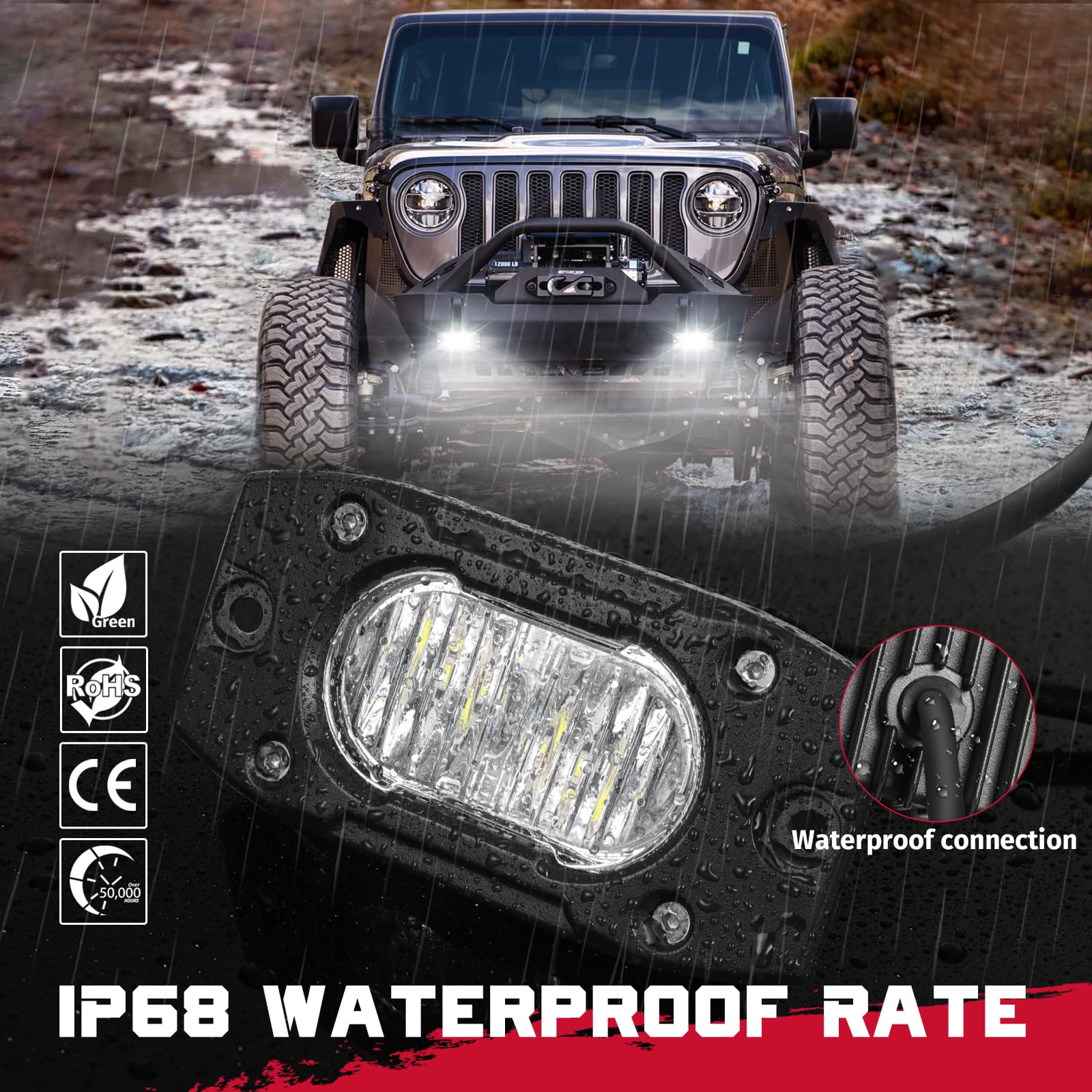 flush mount led pods