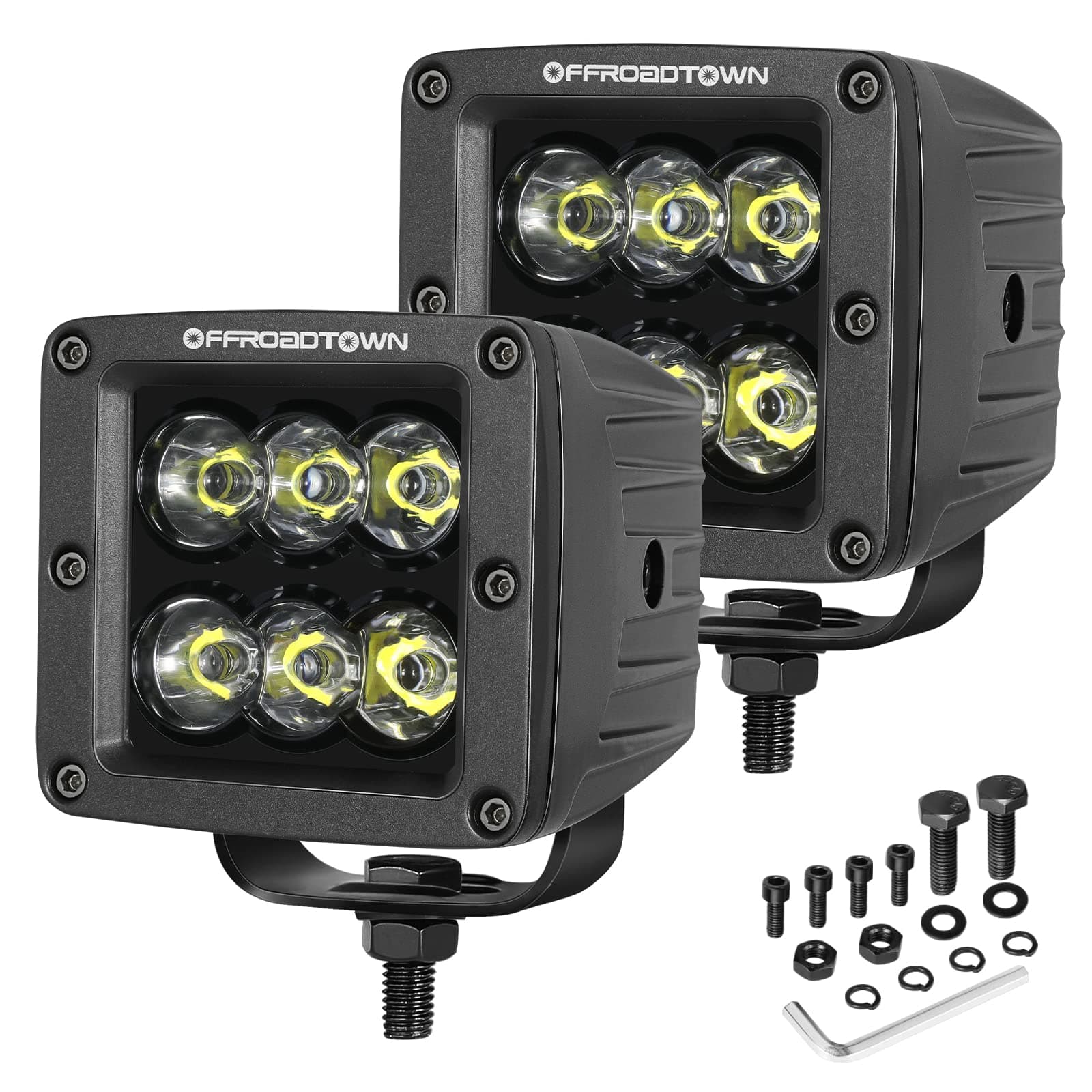 3INCH 60W CREE LED PODS WHITE