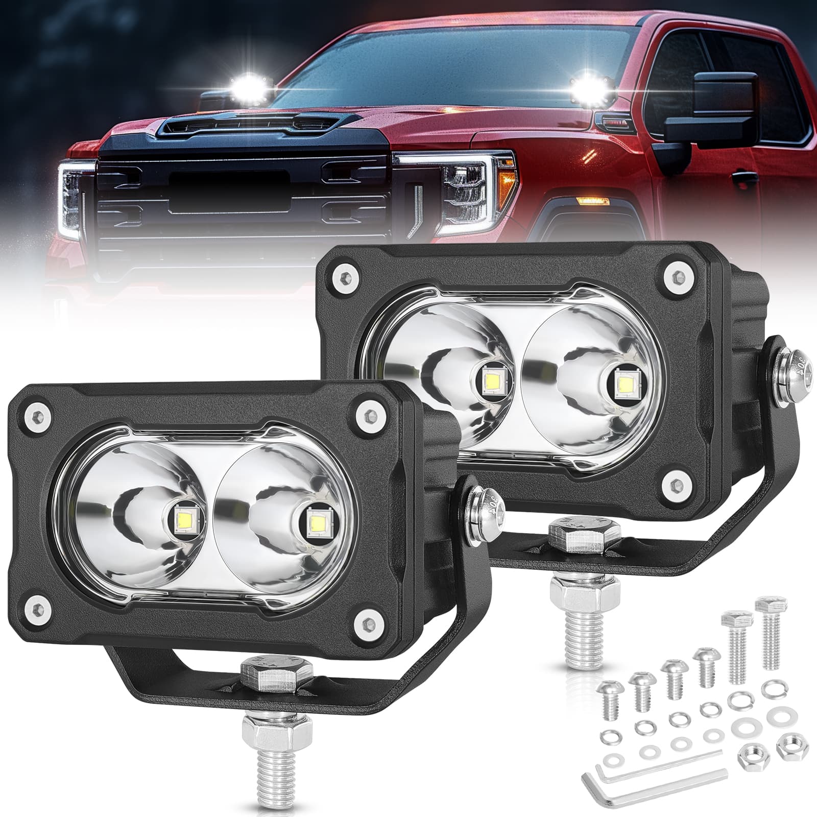 3 inch led pods