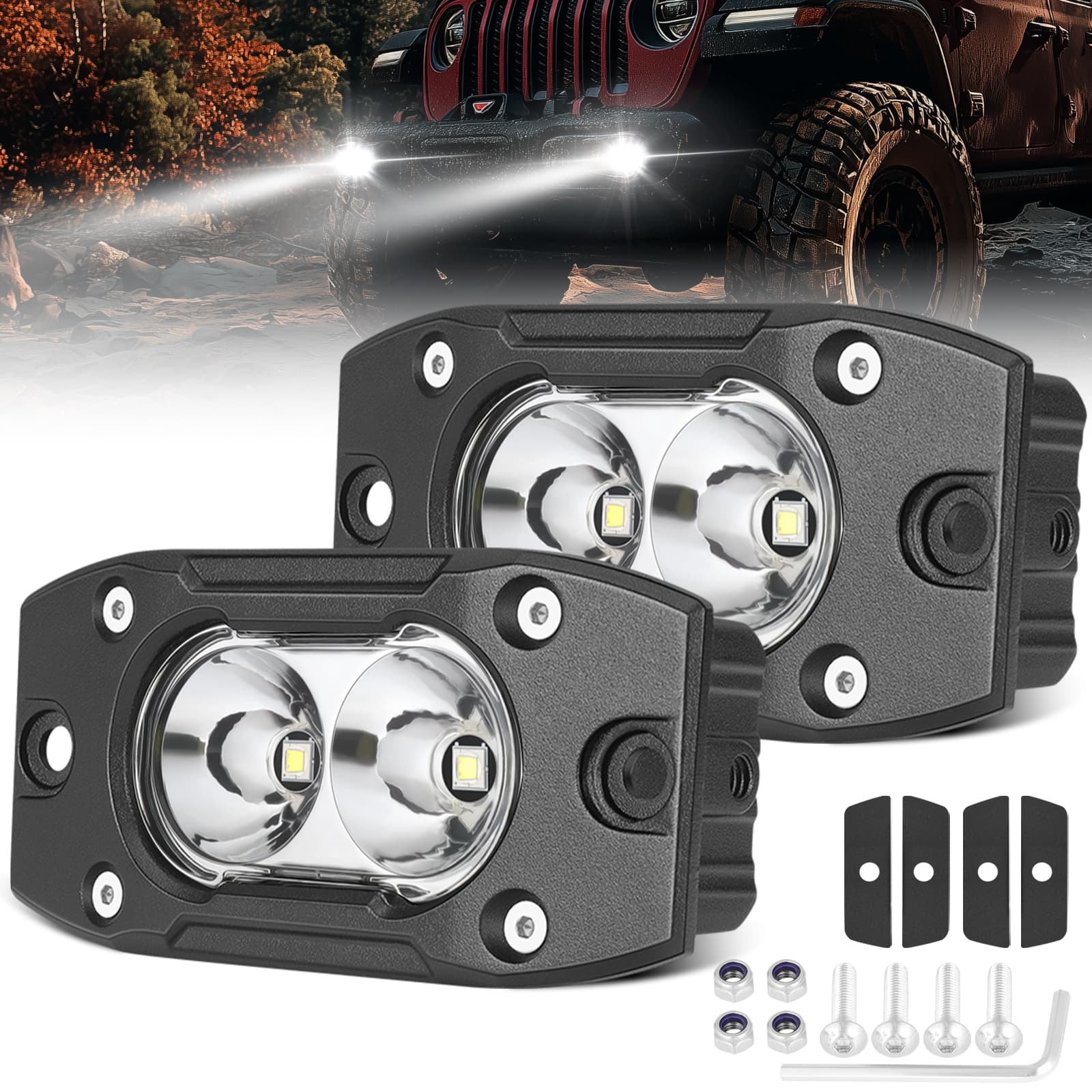reverse lights 3inch